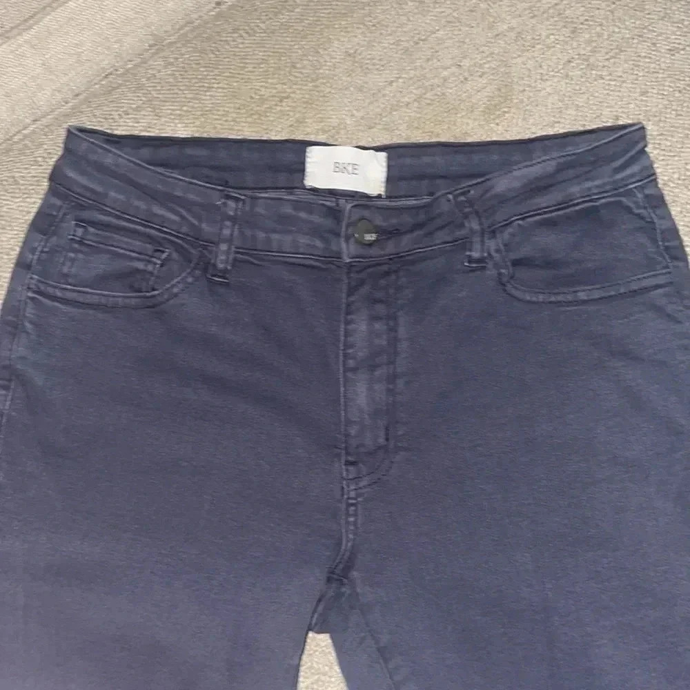 BKE Buckle Charcoal Skinny Estilo Jeans Size 29. X - Picture 2 of 7